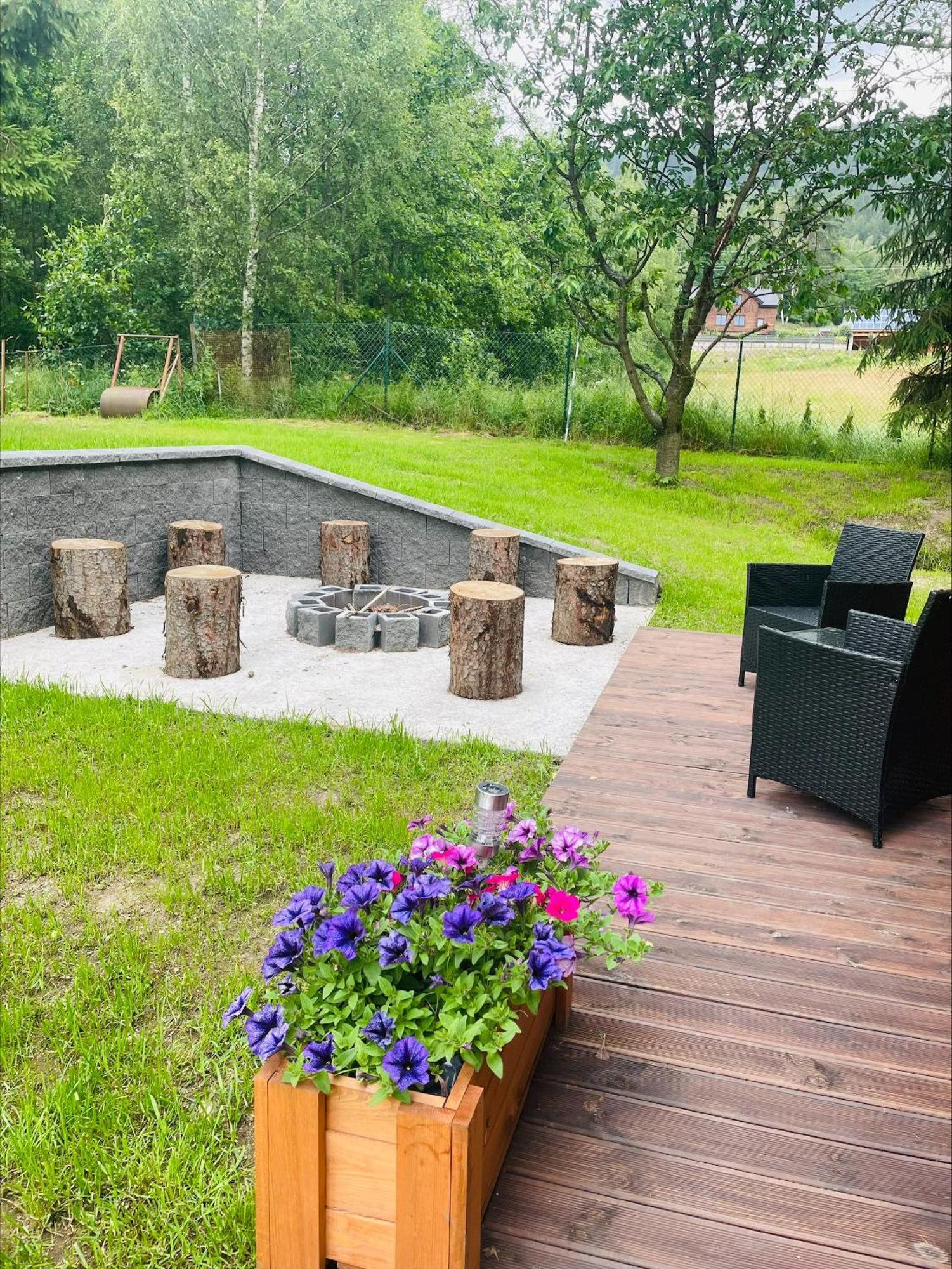 Vila Srub V Oderi Hroznetin Exteriér fotografie